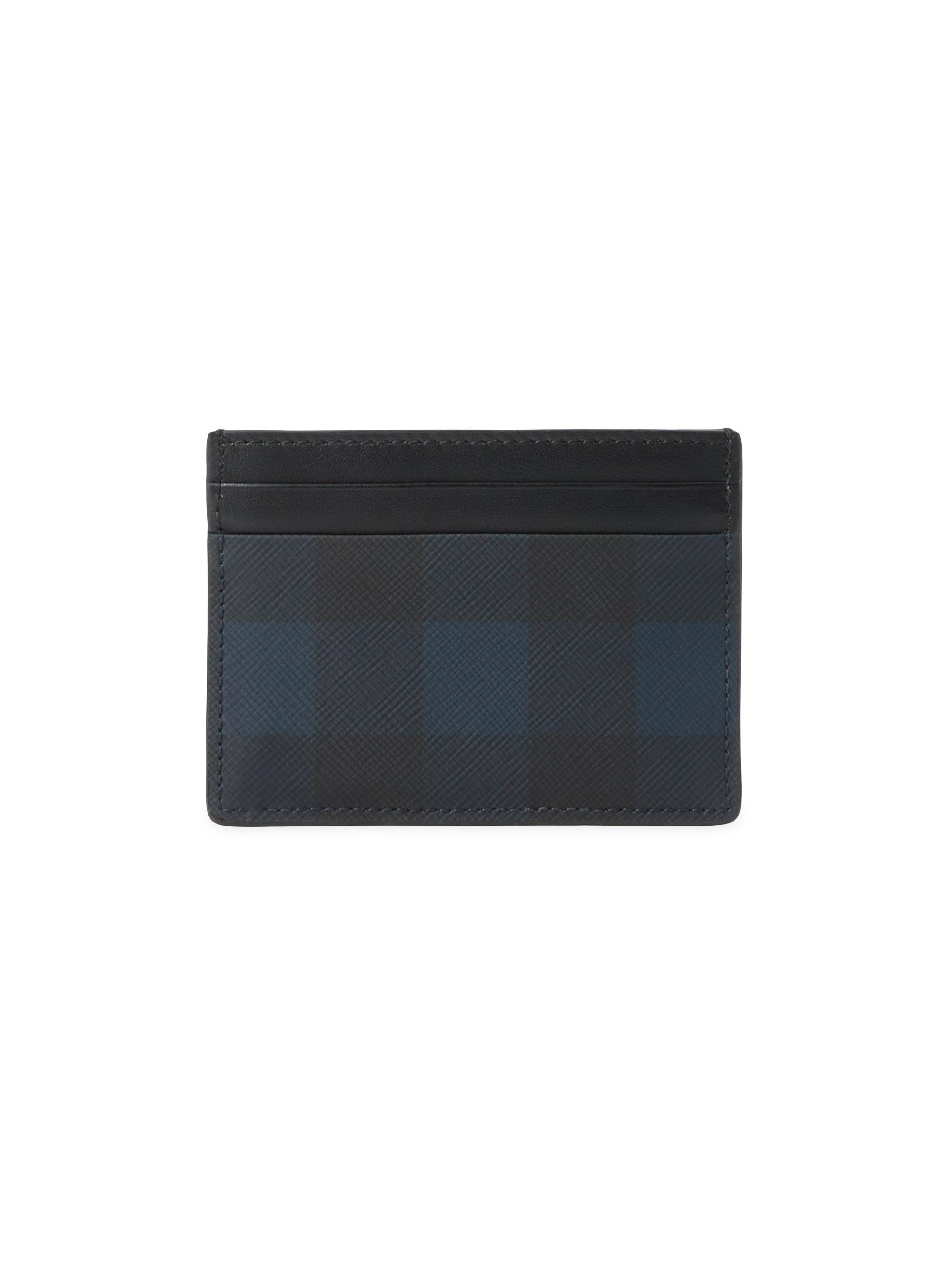 Burberry Sandon Check Leather-Trimmed Wallet | Saks Fifth Avenue