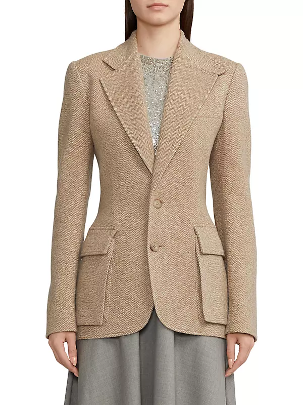 Herringbone Quilting Sleeveless Jacket - Women - Ready-to-Wear