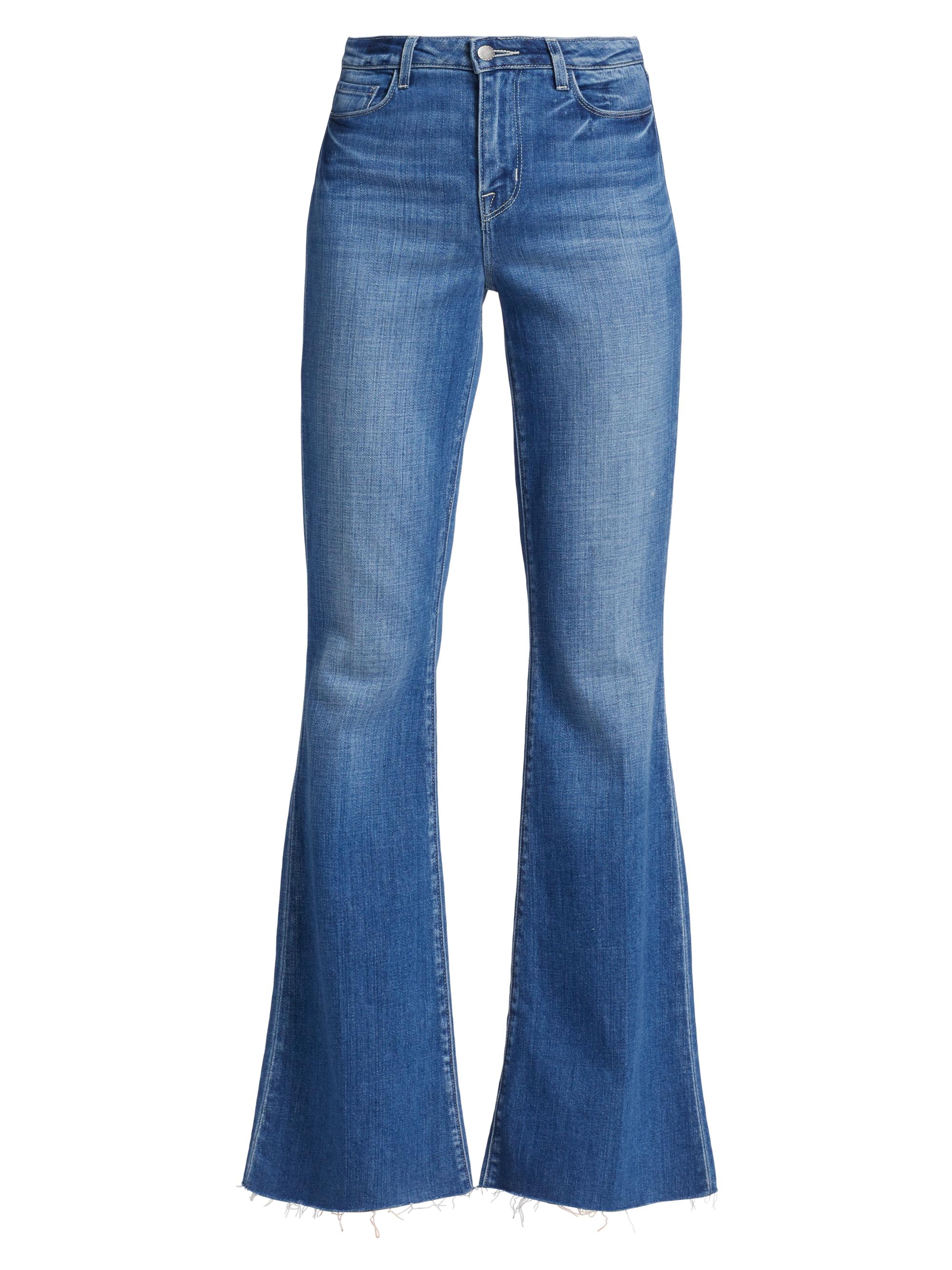 L'AGENCE Women's Sera Flared Jeans - Bordello
