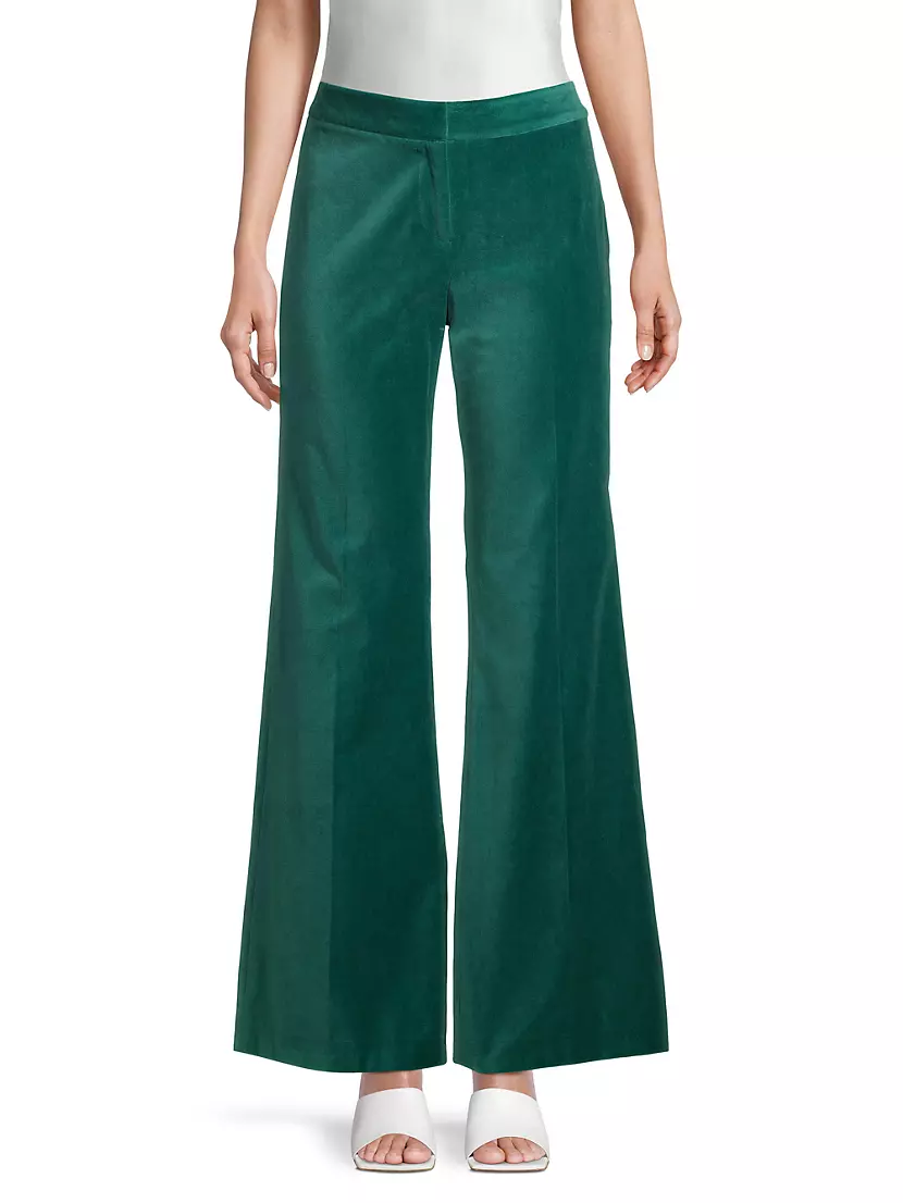 2 easy ways to style velvet pants. - dress cori lynn  Velvet pants outfit, Velvet  pants, Velvet flare pants