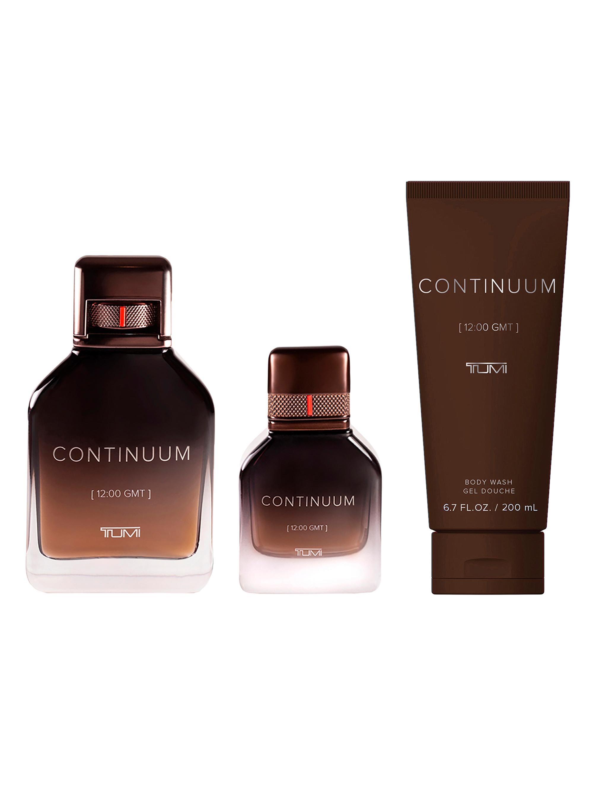 TUMI Men's CONTINUUM [12:00 GMT] 3-Piece Eau de Parfum & Shower Gel Gift Set