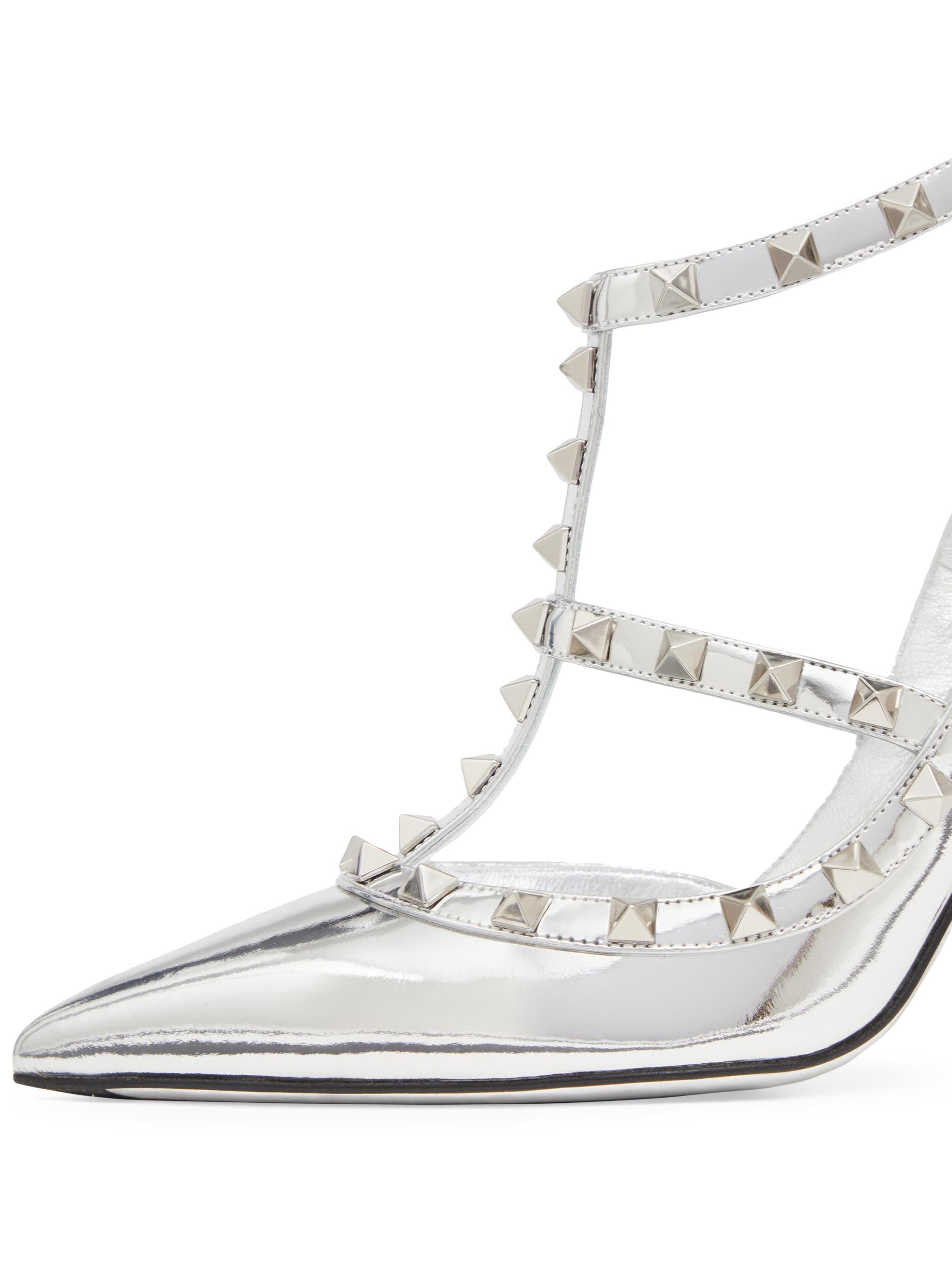 Valentino Garavani Rockstud Mirror-Effect Pumps With