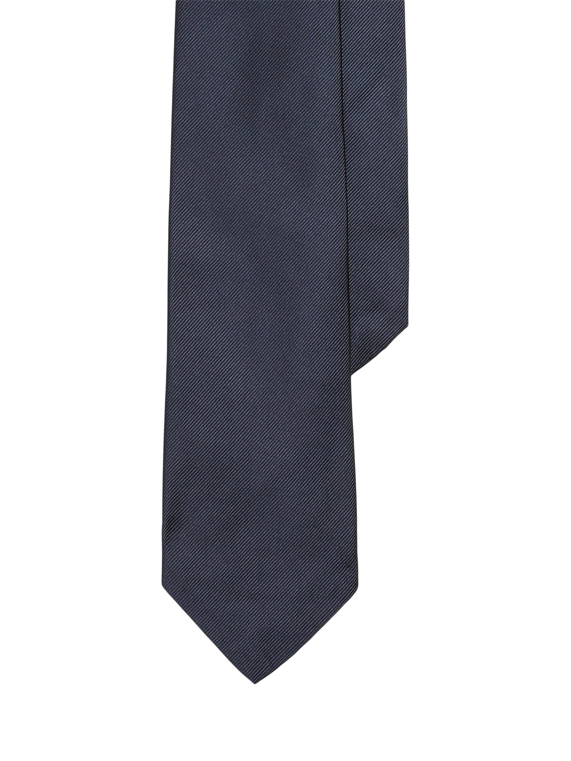 Polo Ralph Lauren Men's Silk Woven Tie - Black