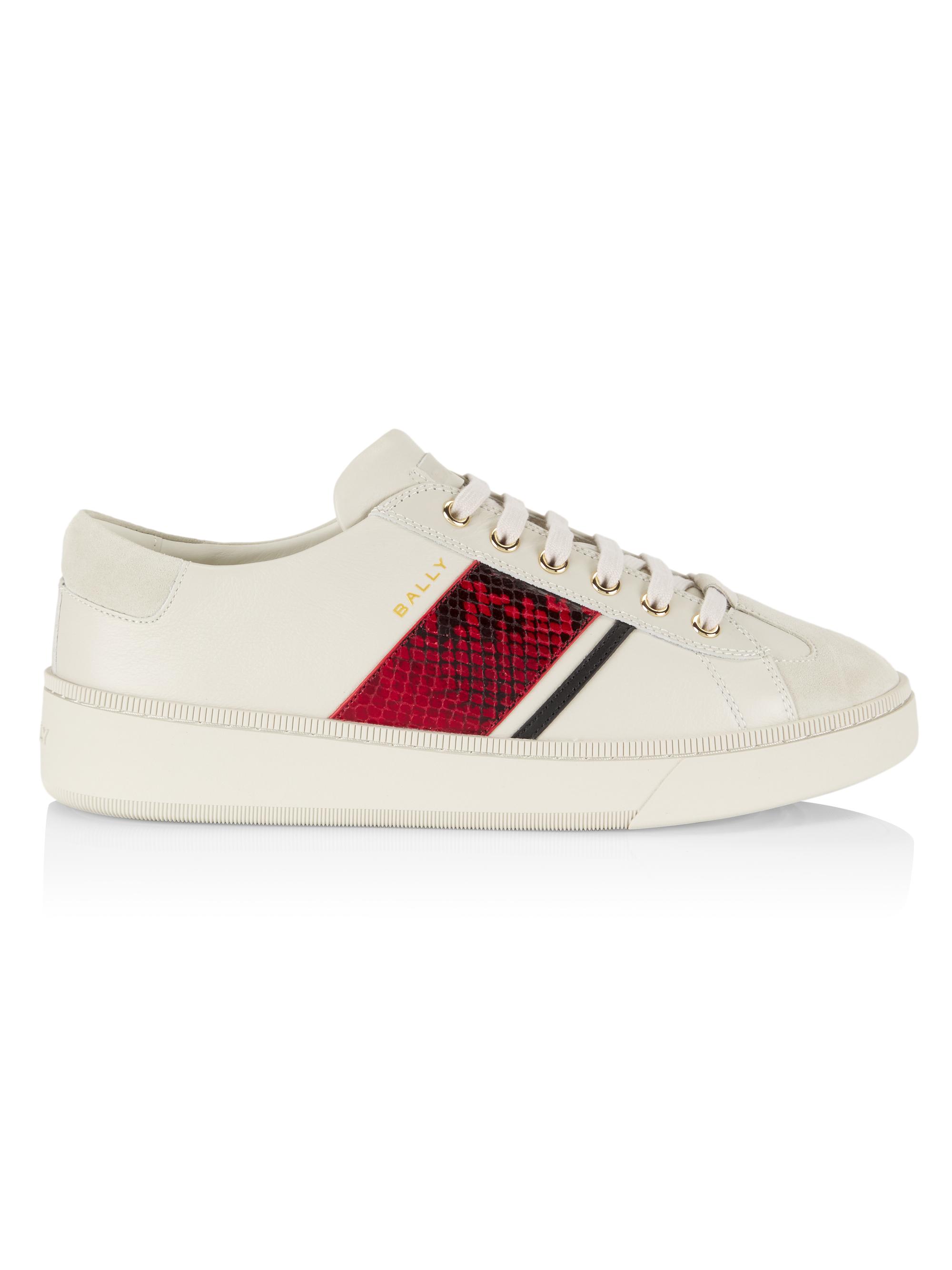 Bally Roller Embossed Low-Top Sneakers | Saks Fifth Avenue