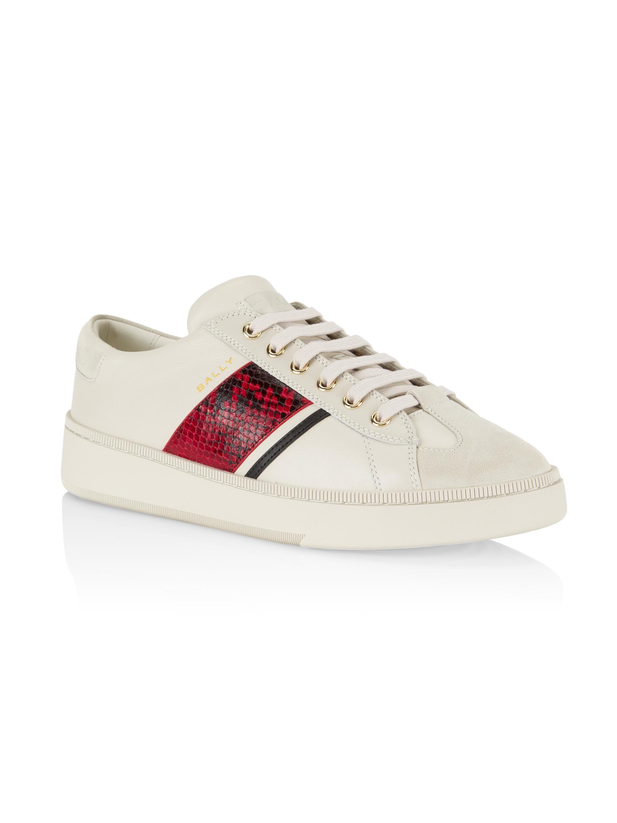 Bally Roller Embossed Low-Top Sneakers | Saks Fifth Avenue
