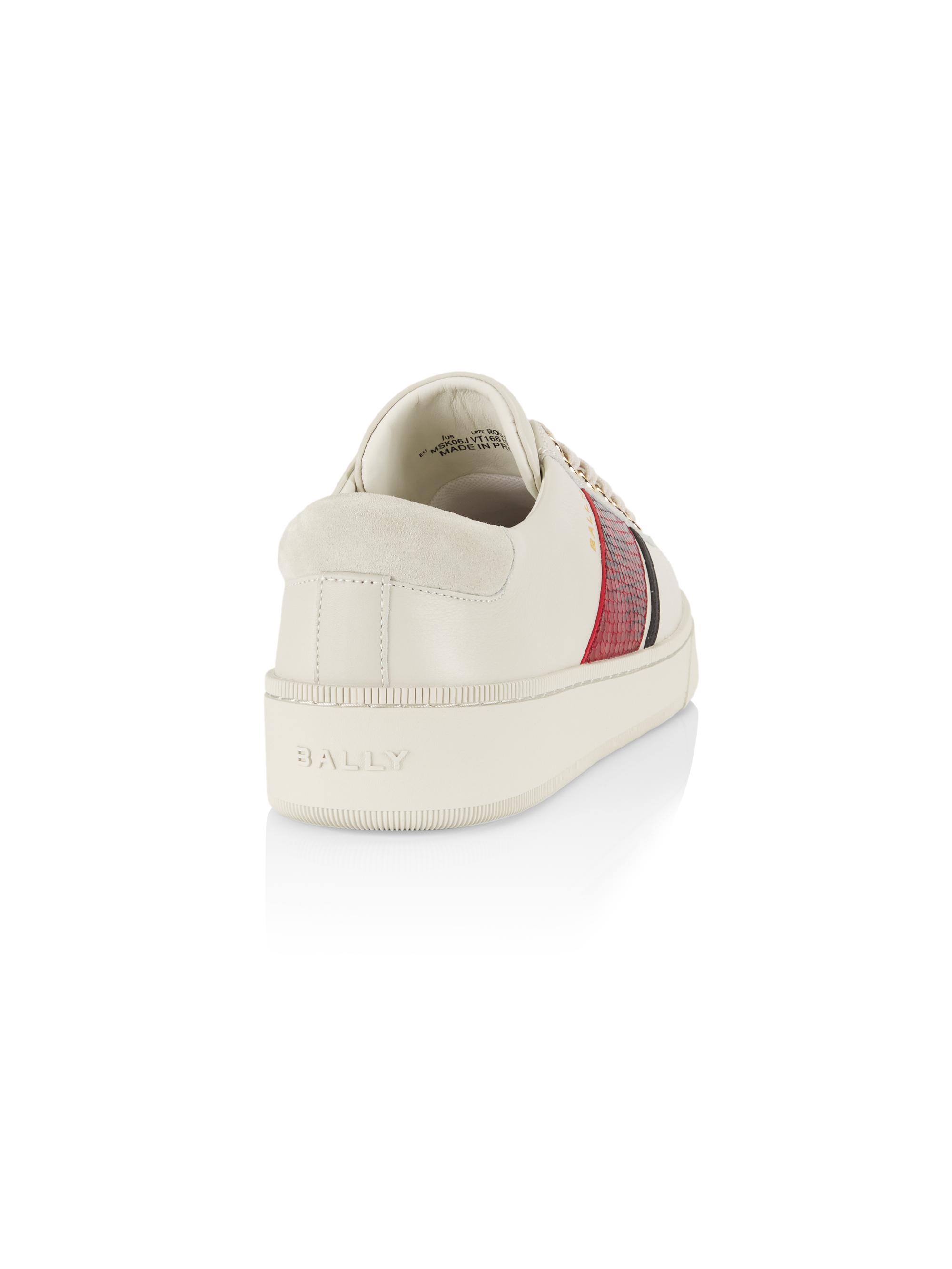 稀少 BALLY(バリー) Roller Embossed Low-Top Sneakers Bally Roller Embossed Low-Top Sneakers | Saks Fifth Avenue
