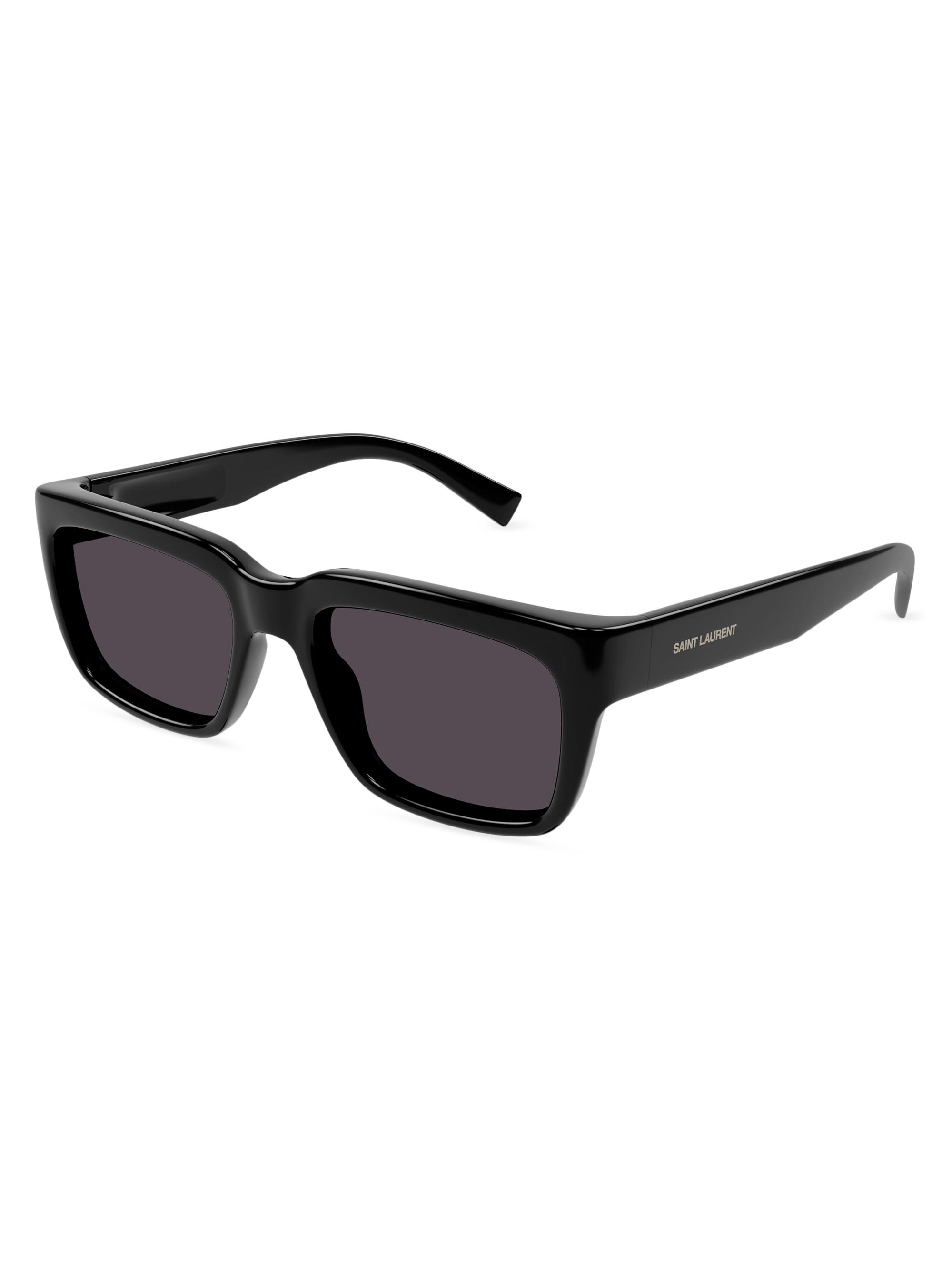 Saint Laurent Script 55MM Square Sunglasses | Saks Fifth Avenue