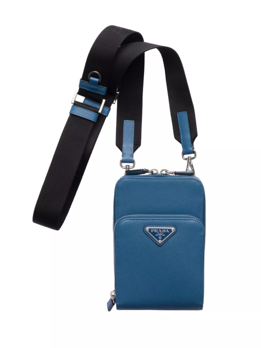 Shop Prada Saffiano Leather Smartphone Case | Saks Fifth Avenue Shop Prada Saffiano Leather Smartphone Case | Saks Fifth Avenue