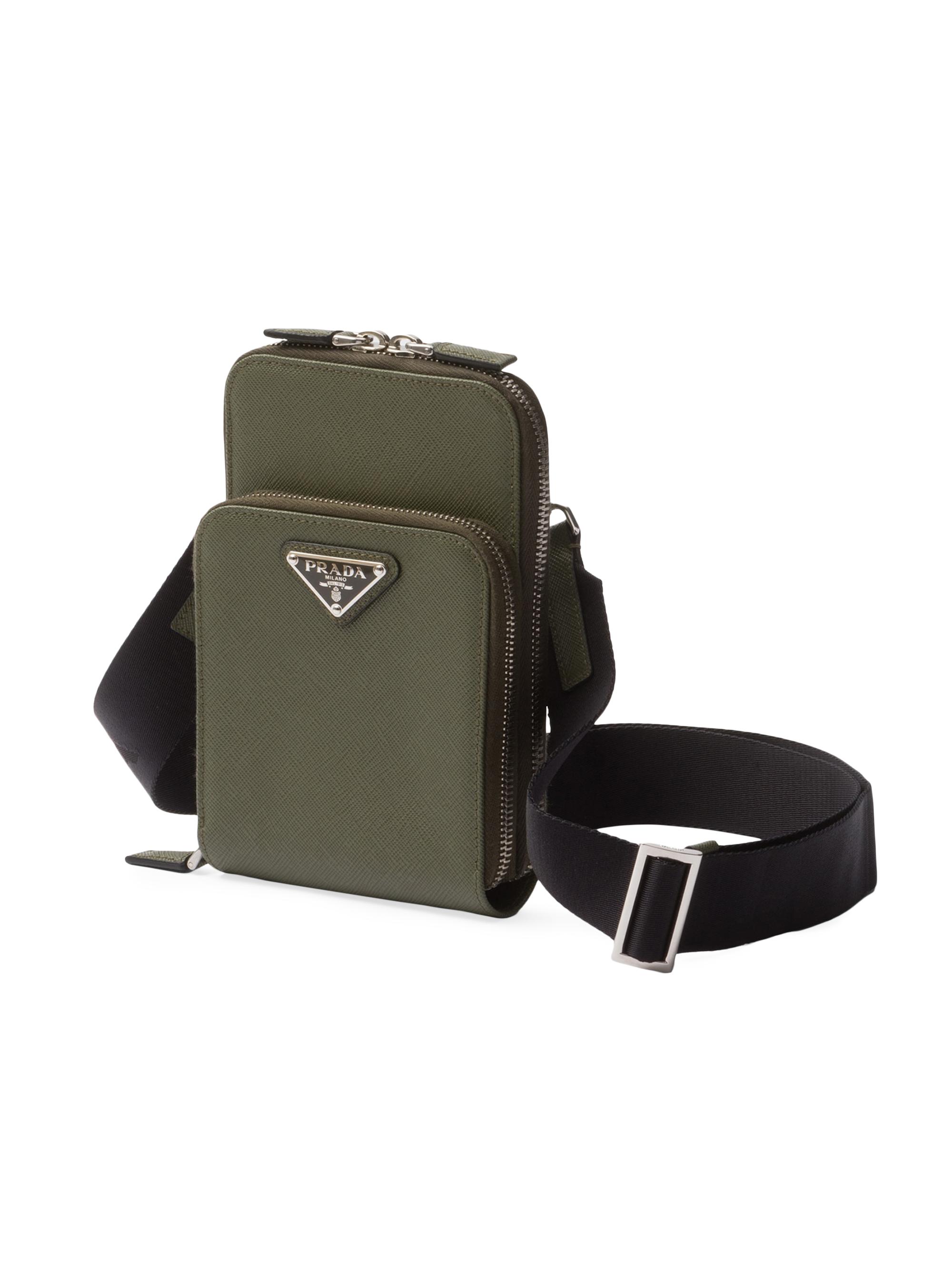 Prada Saffiano Leather Smartphone Case | Saks Fifth Avenue