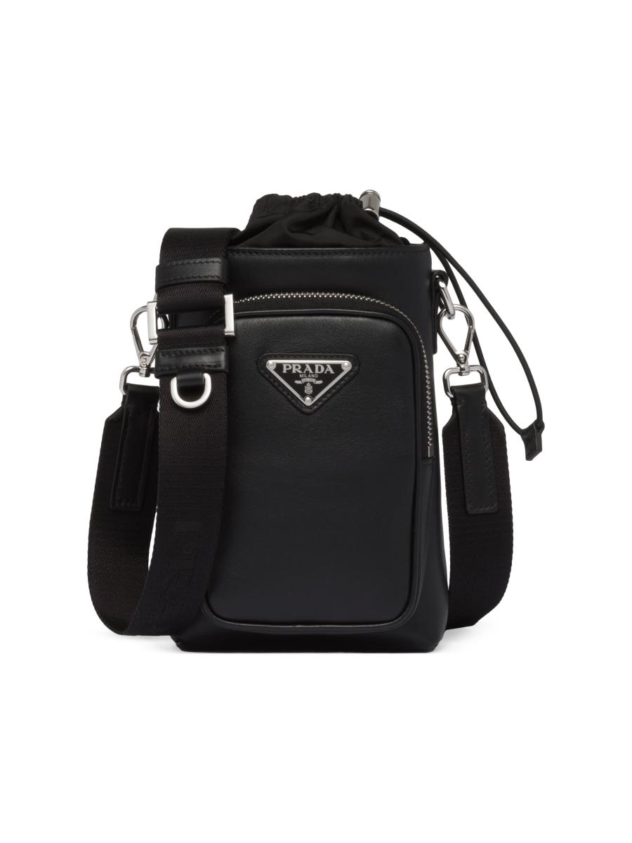 Shop Prada Leather Smartphone Case | Saks Fifth Avenue