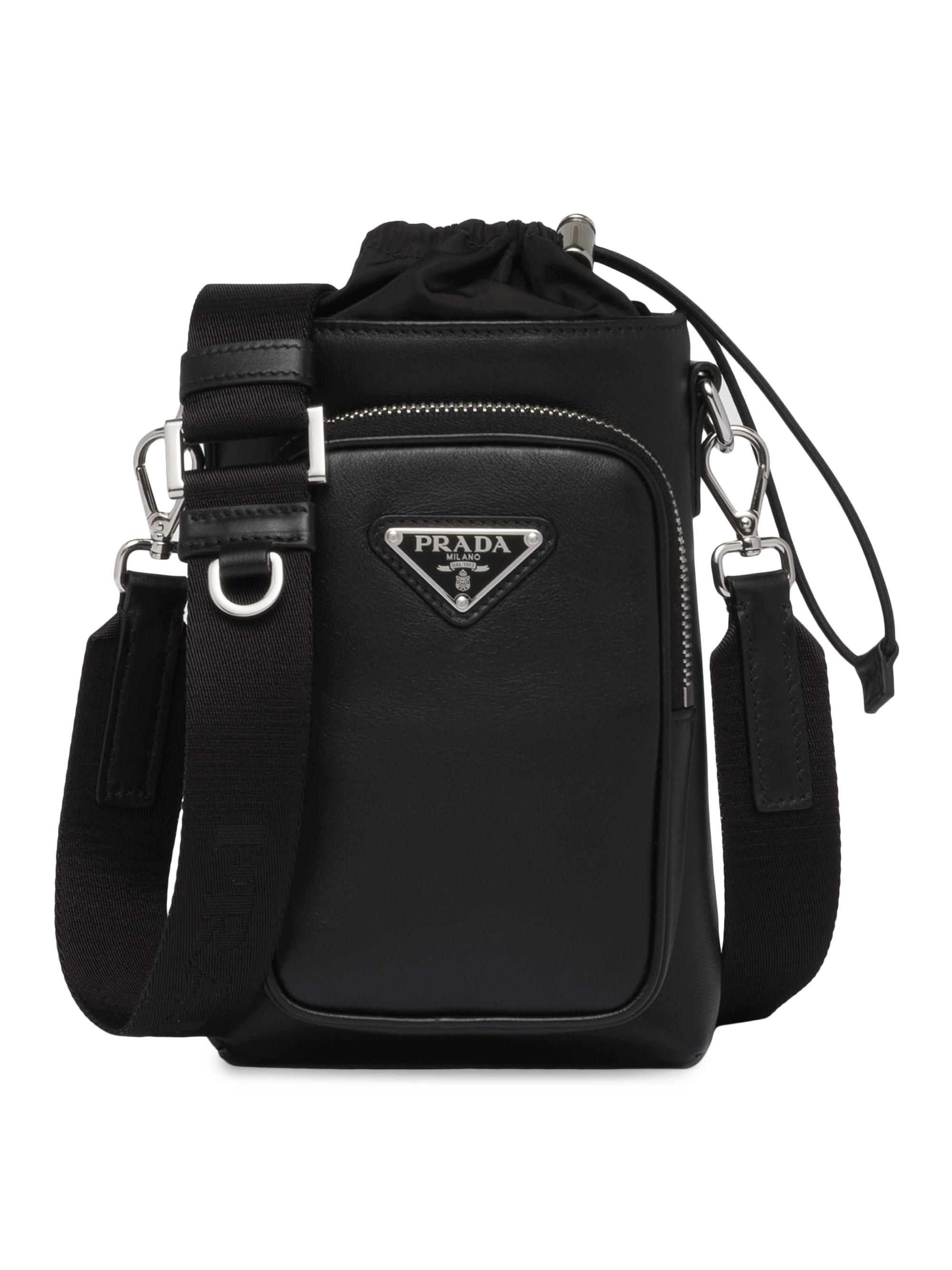 Prada Leather Smartphone Case - Black