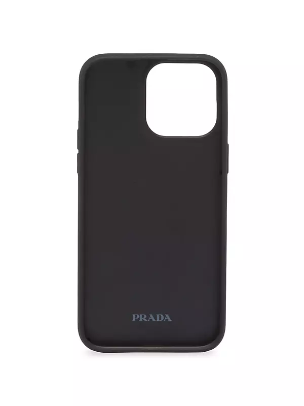 Shop Prada Saffiano Leather Cover For Iphone 14 Pro Max | Saks