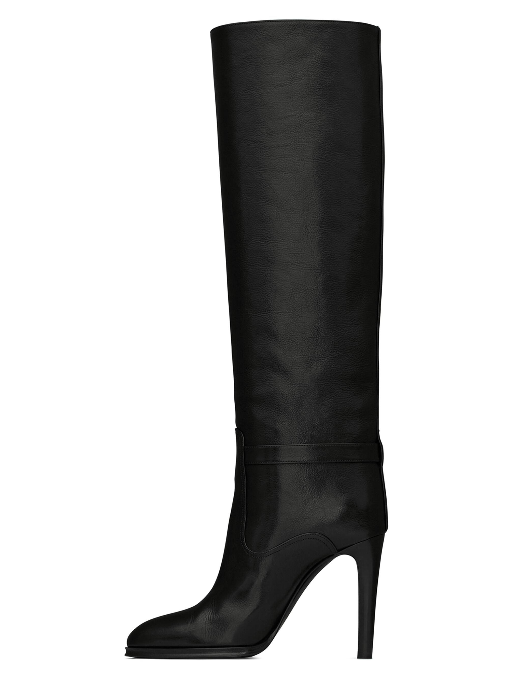 Diane Boots In Grained Leather