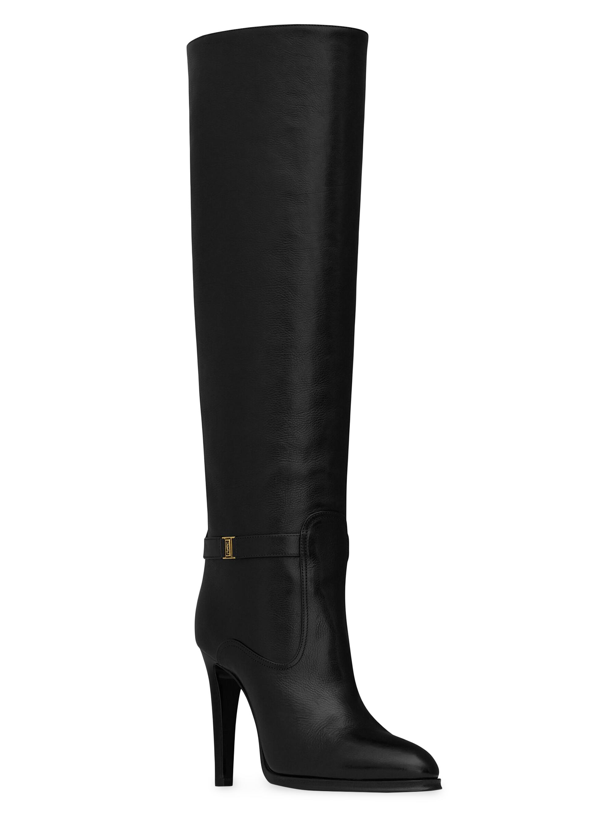 Diane Boots In Grained Leather