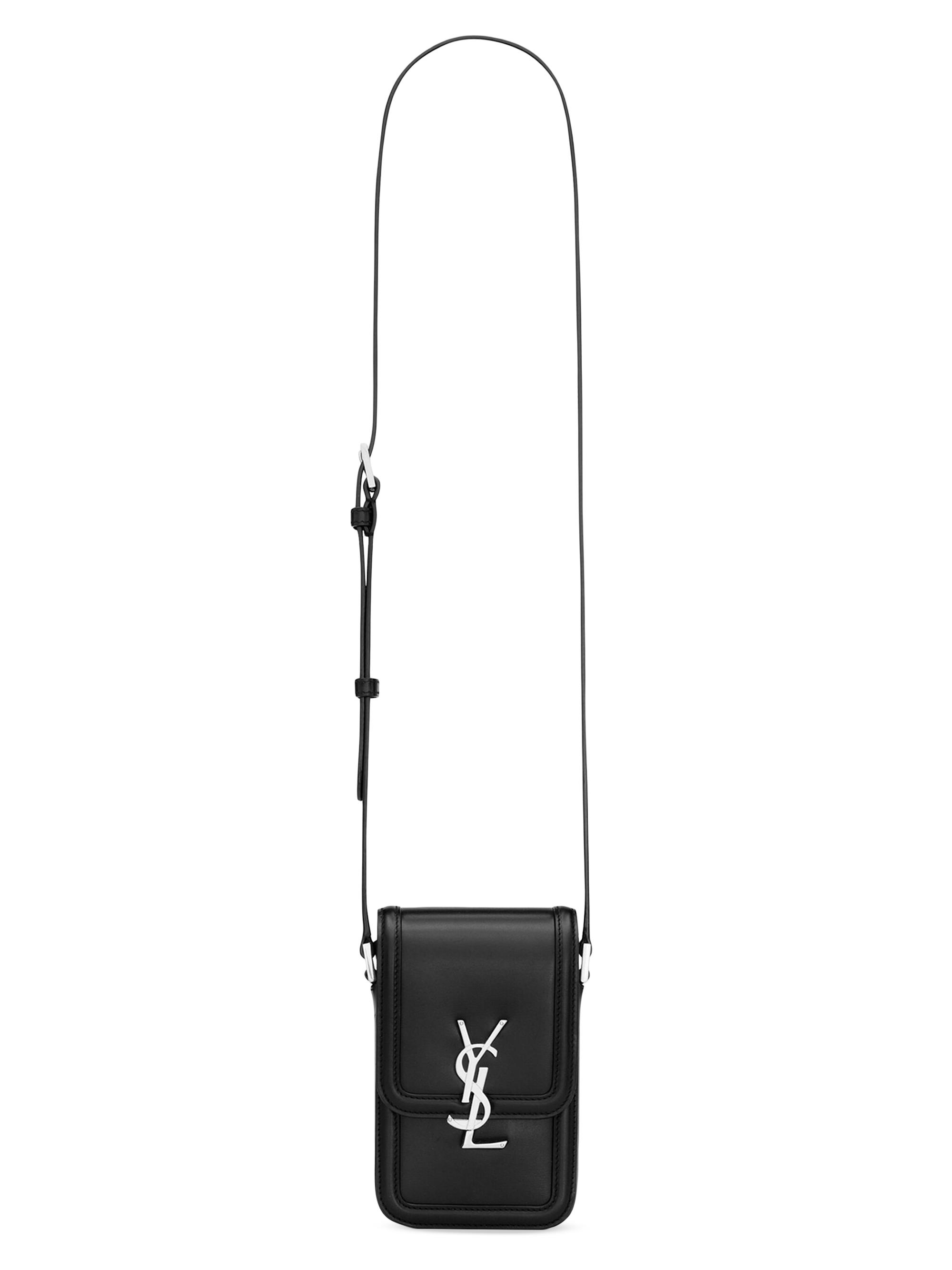 small solferino leather shoulder bag