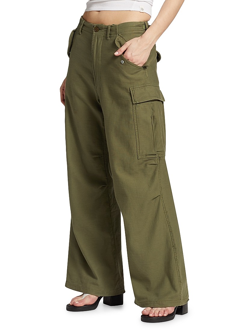 Shop R13 Wide-Leg Cargo Pants | Saks Fifth Avenue Shop R13 Wide-Leg Cargo Pants | Saks Fifth Avenue