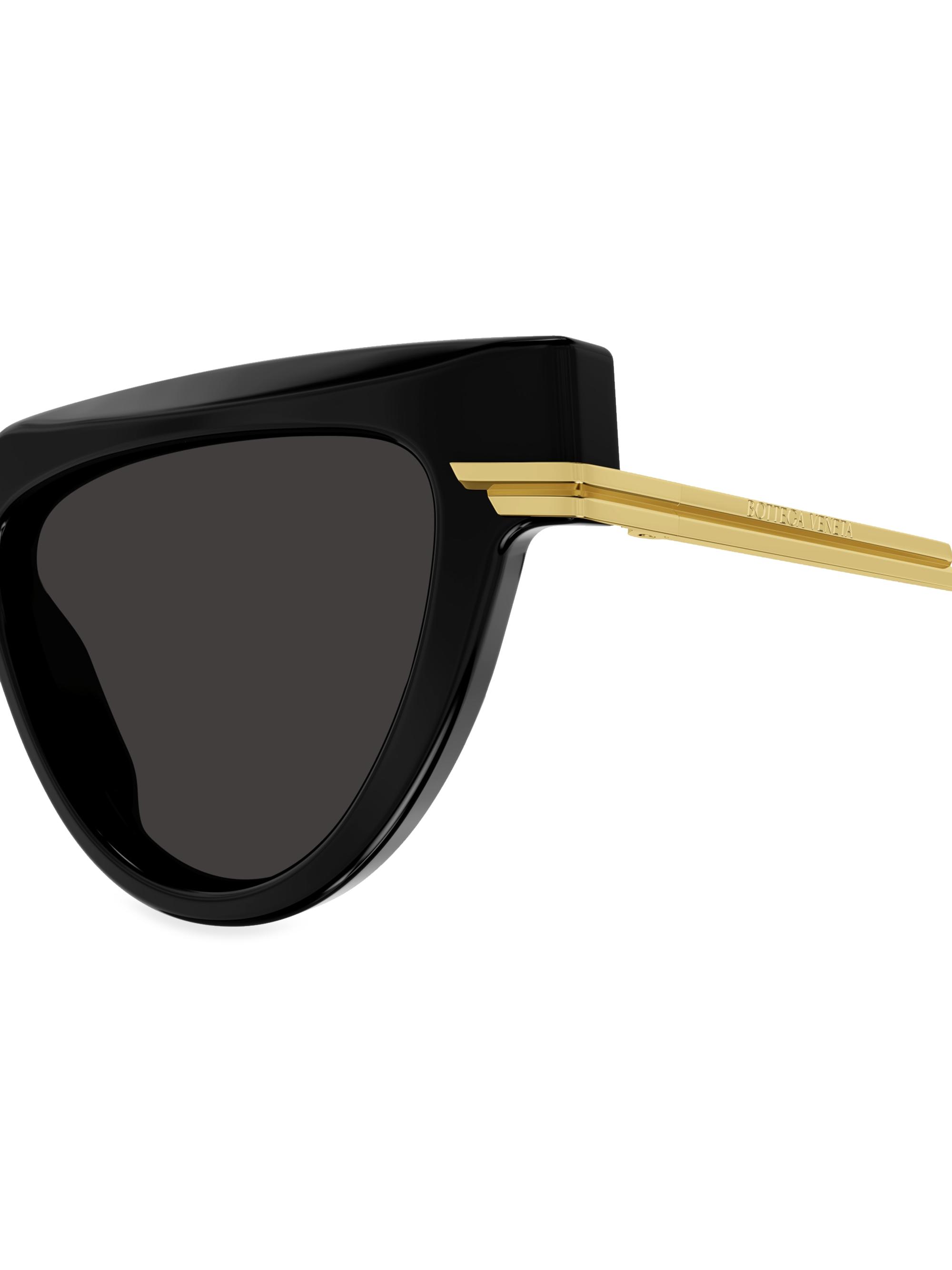 Bottega Veneta Combi 54MM Cat-Eye Sunglasses | Saks Fifth Avenue display picture 2