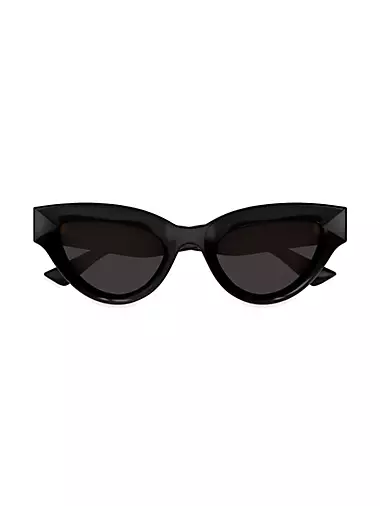 Edgy 53MM Cat-Eye Sunglasses