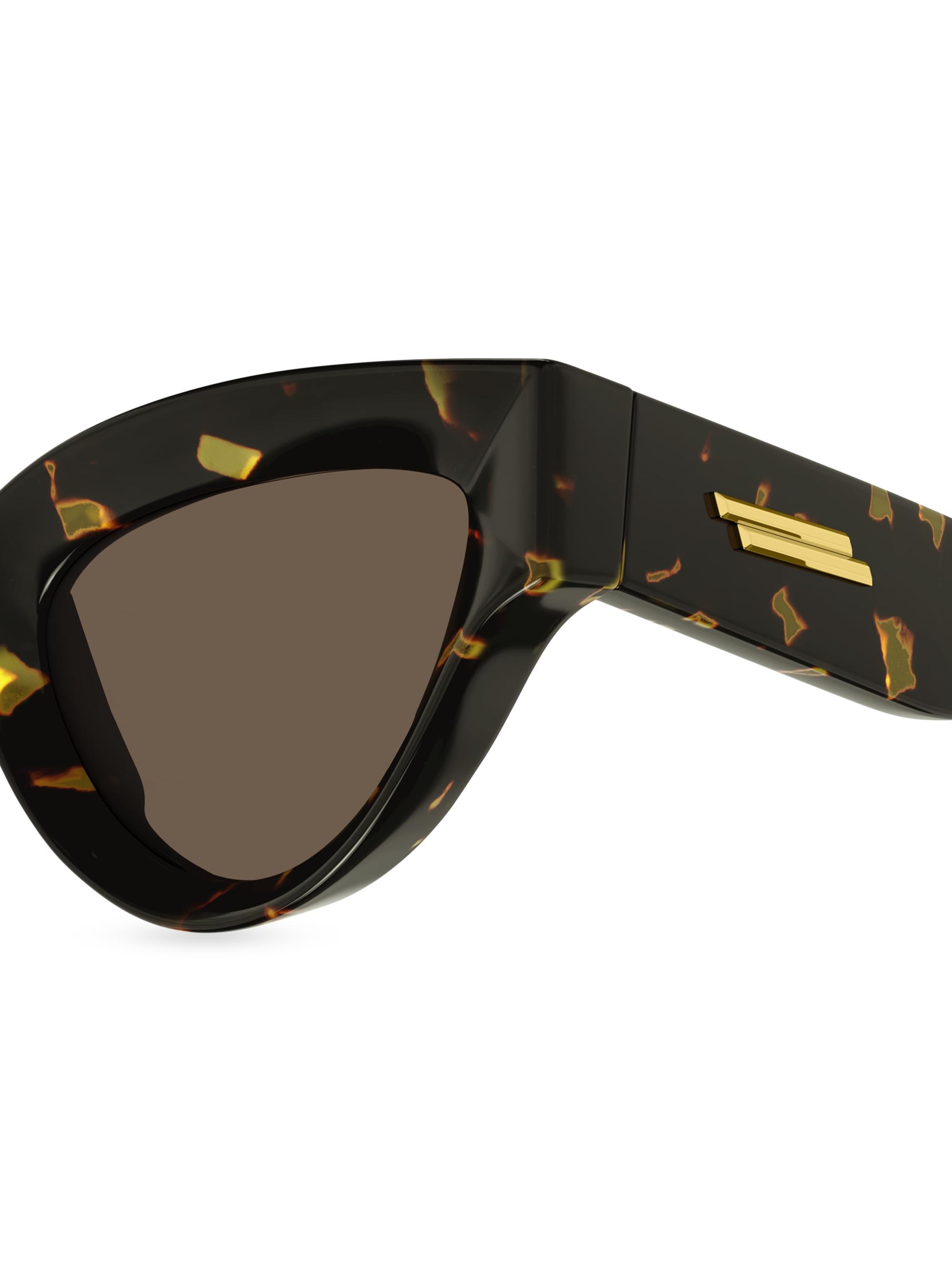 Bottega Veneta Edgy 22MM Cat-Eye Sunglasses | Saks Fifth Avenue