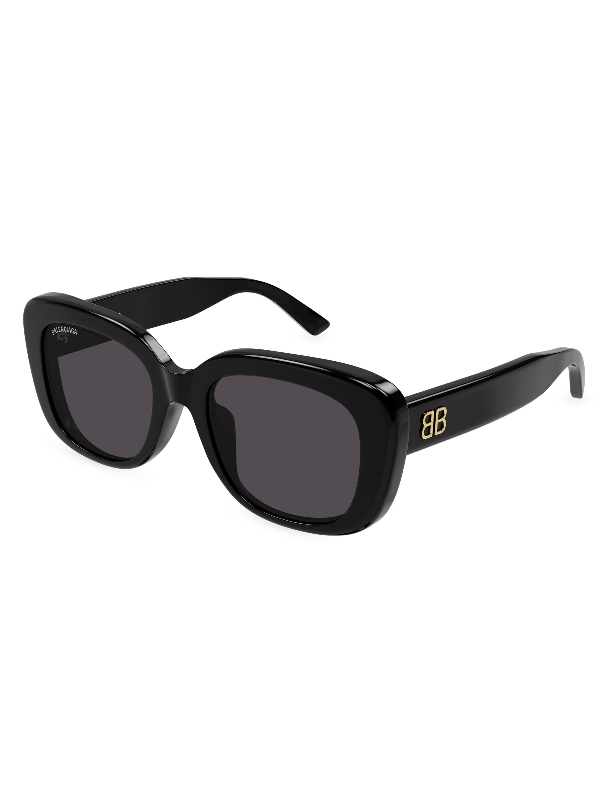 Balenciaga Paper 54MM Oval Sunglasses | Saks Fifth Avenue