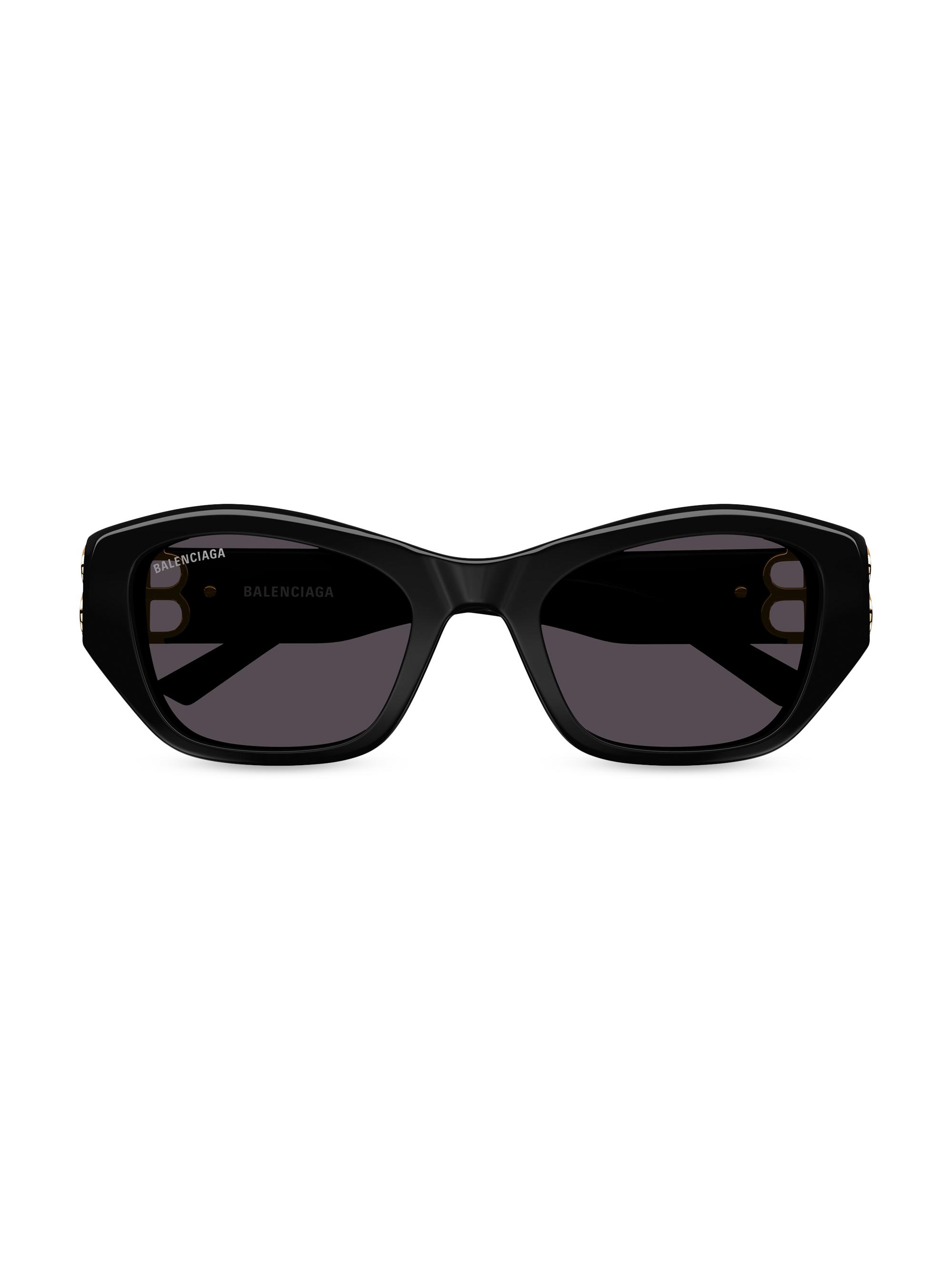 Balenciaga Gray Cat-Eye Sunglasses