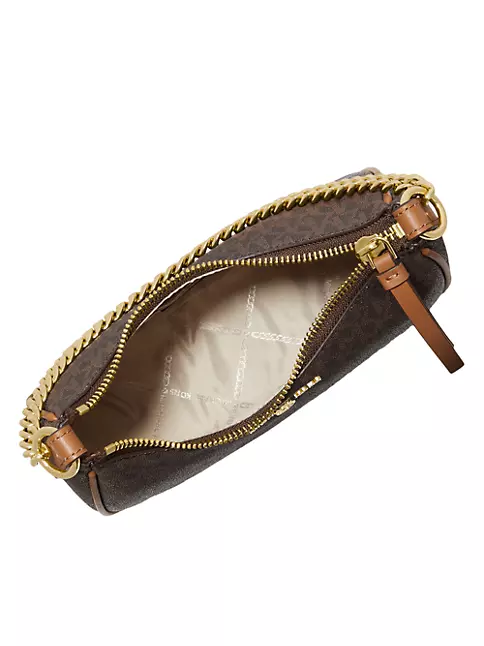 Michael Kors women's shoulder bag in textured leather Terracotta