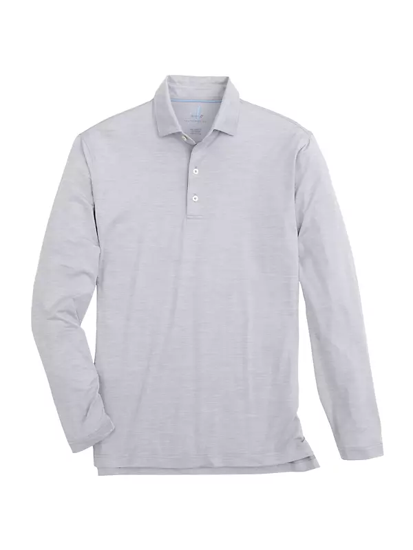 Swing Long-Sleeve Polo Shirt