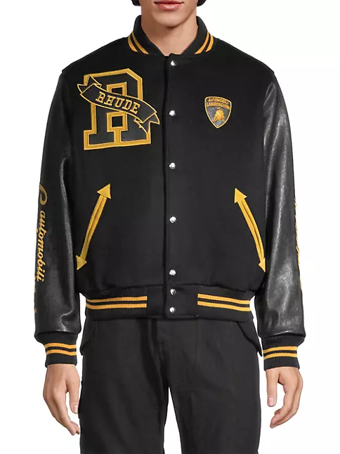Tall La Jersey Varsity Bomber Jacket
