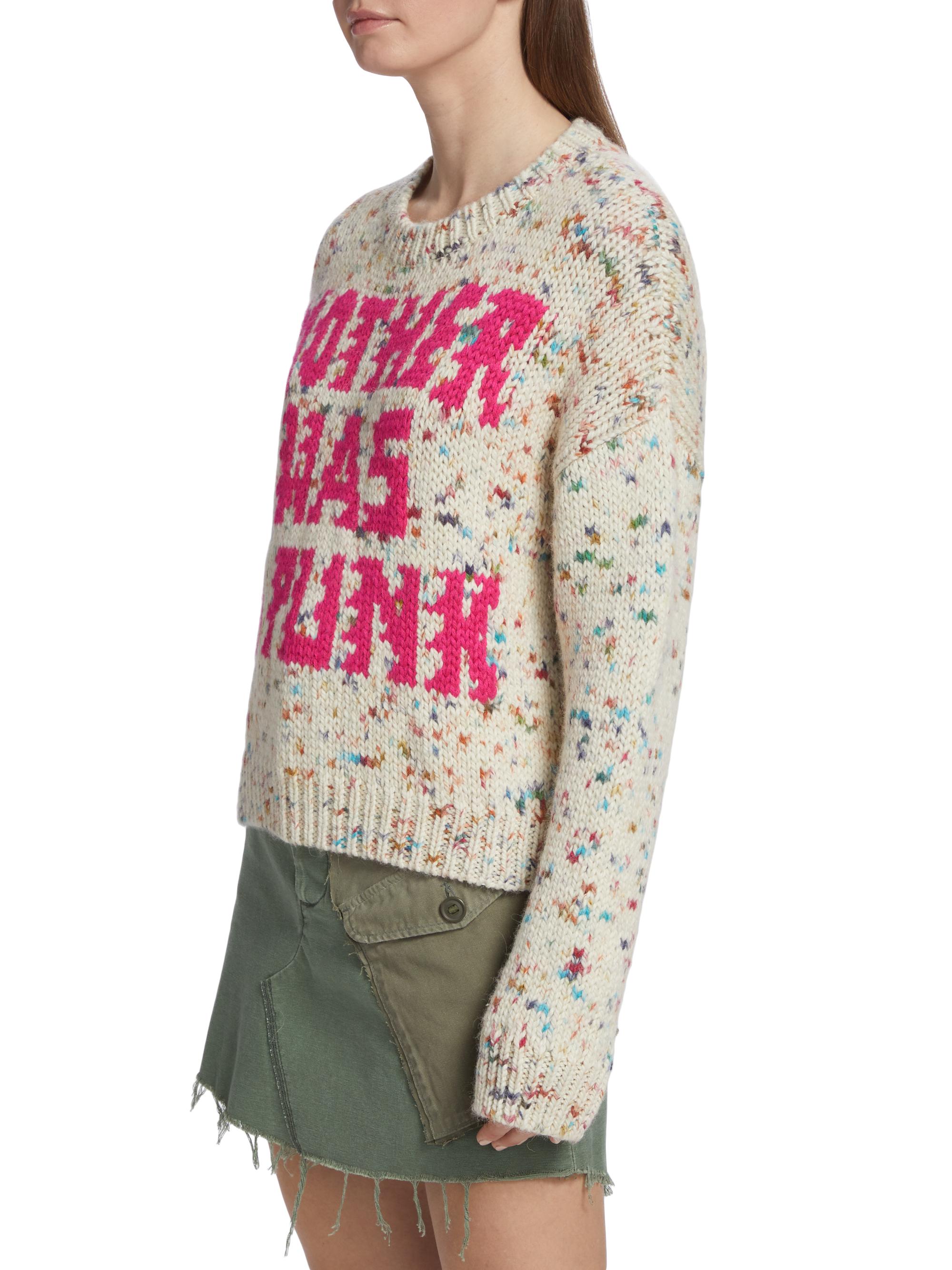 Mother Mother Was A Punk Speckle Sweater | Saks Fifth Avenue