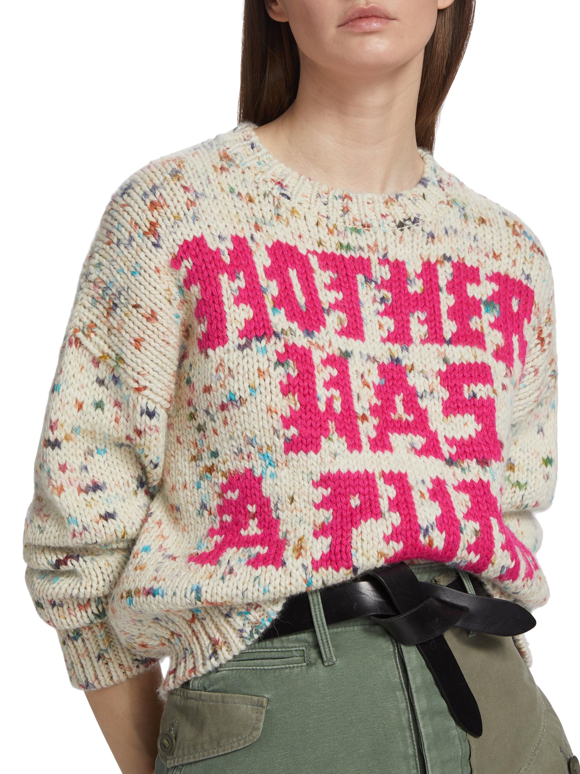 ニット/セーター mother - mother used knit Mother Mother Was A Punk Speckle Sweater | Saks Fifth Avenue