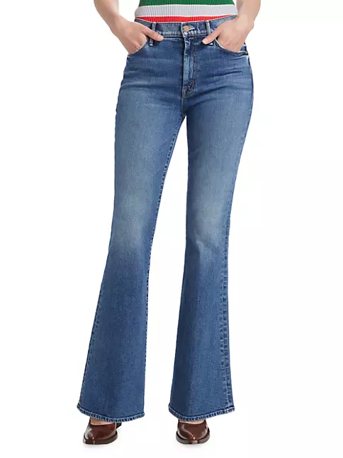 Shop Mother Super Cruiser Flare Jeans | Saks Fifth Avenue