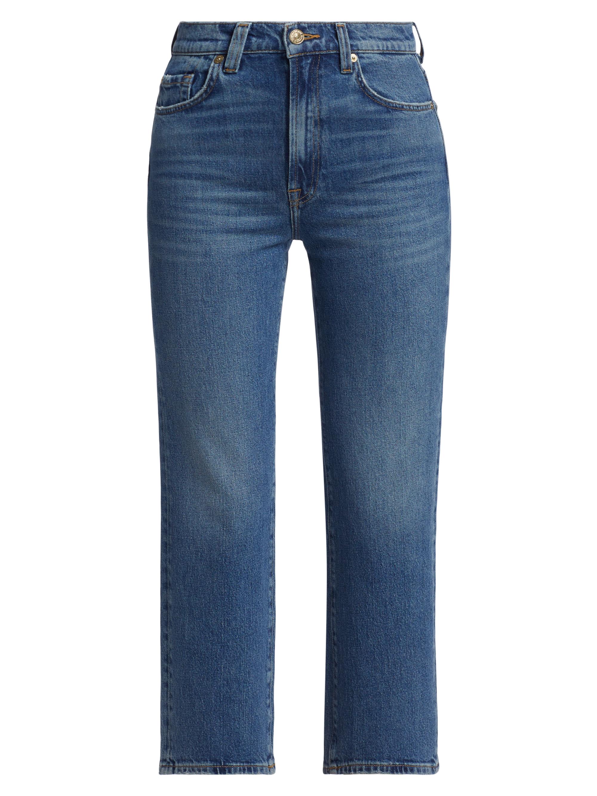 7 For All Mankind Women's Logan Stovepipe Jeans - Explorer