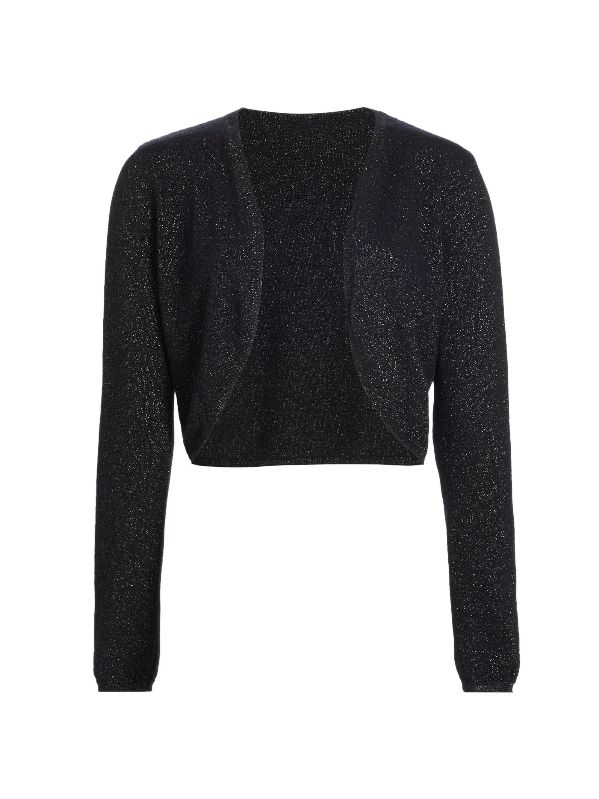 Saks Fifth Avenue Wool-Blend Metallic Bolero Sweater | Saks Fifth