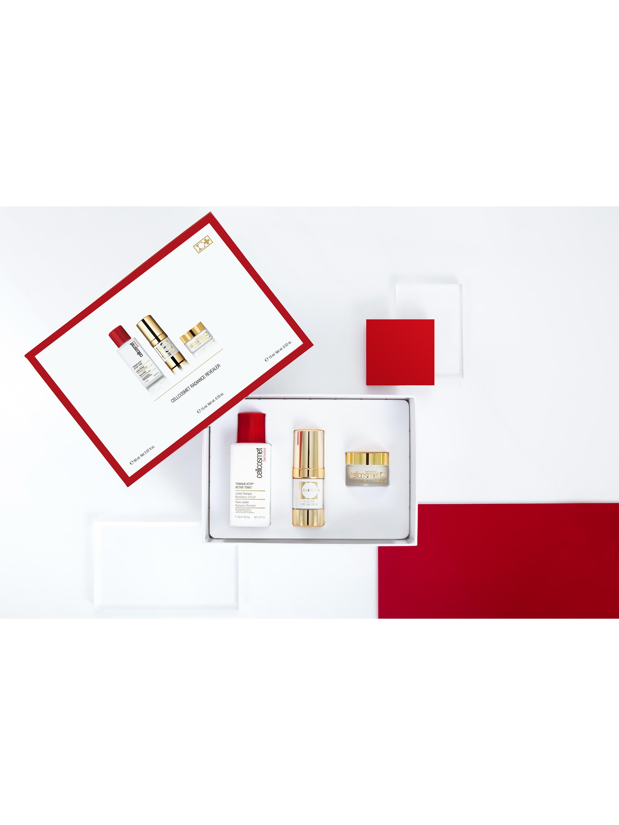 Cellcosmet Switzerland Women's Radiance Revealer 3-Piece Skin Care Set