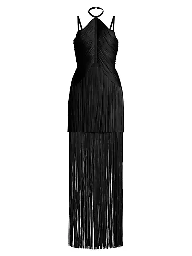 Hervé Léger womens Herve Leger Ottoman Mini Dress, S, Black