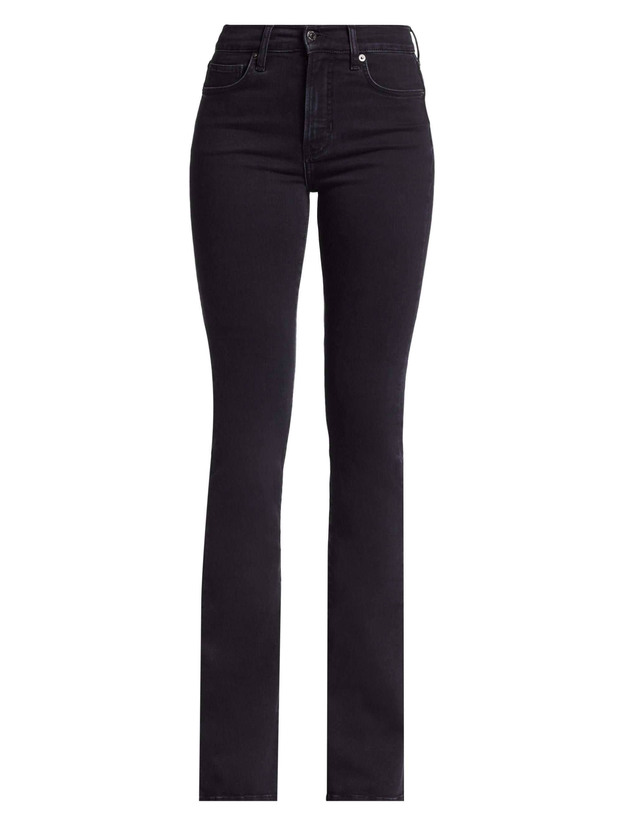 Veronica Beard Beverly High-Rise Stretch Skinny Flare Jeans Saks