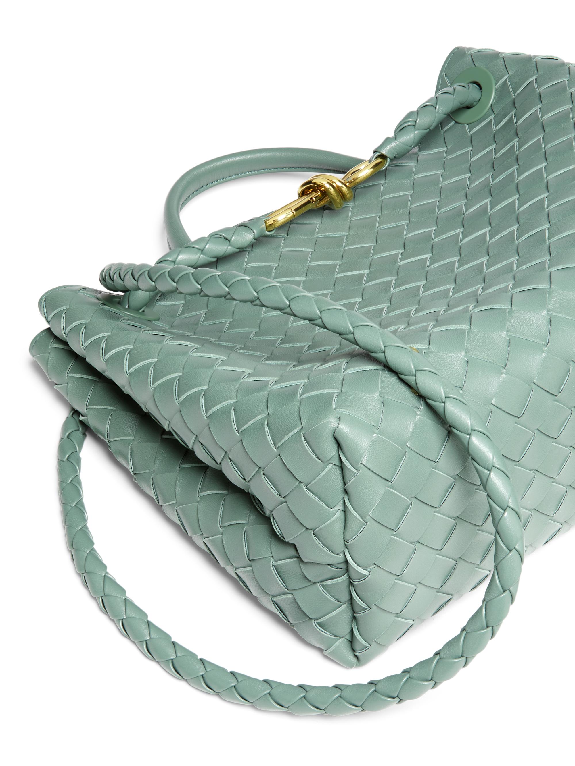 Bottega Veneta Green Medium Andiamo Bag