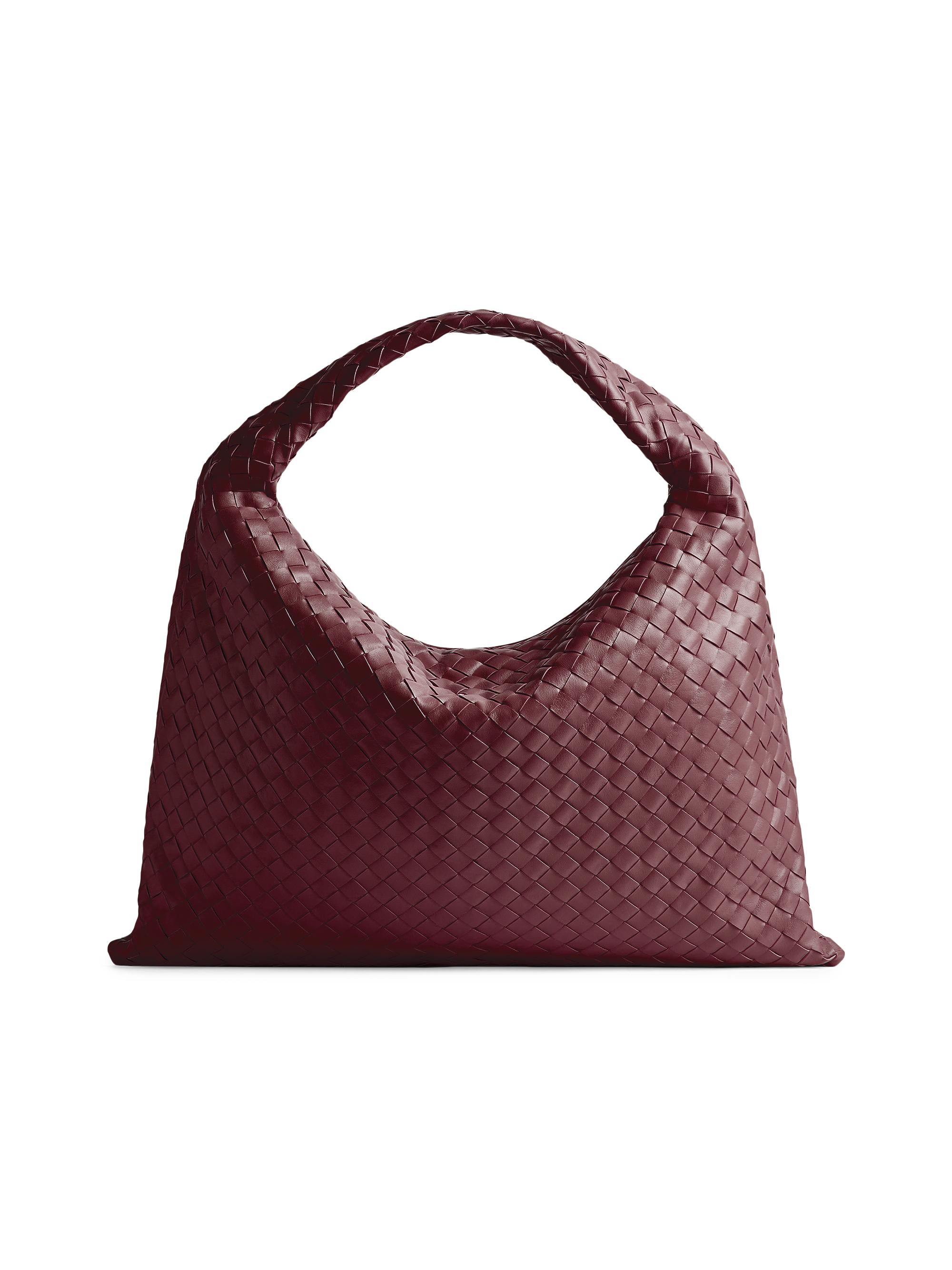 BOTTEGA VENETA 大きいサイズバッグ Bottega Veneta Large Hop Leather Hobo Bag | Saks Fifth Avenue