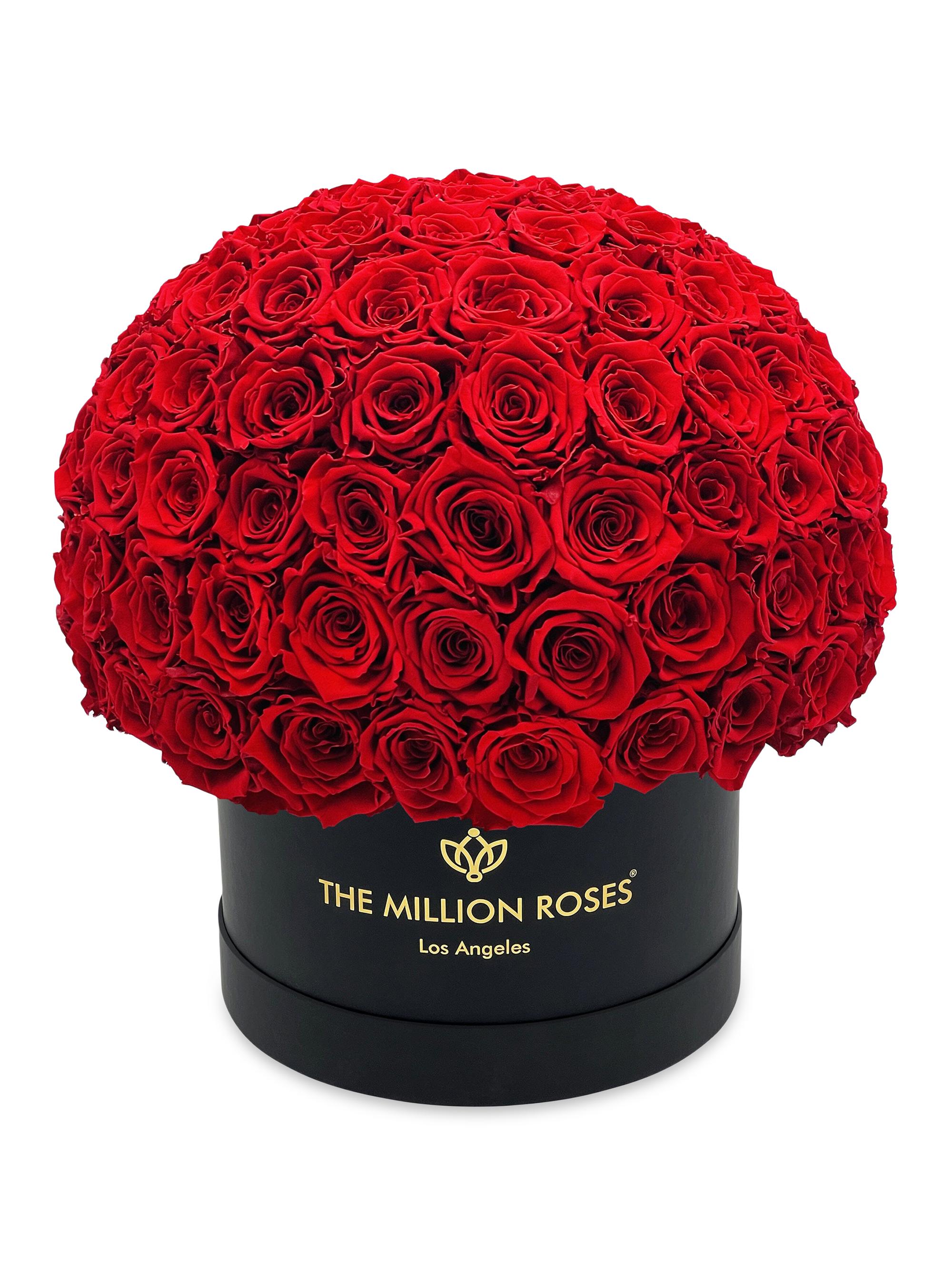 The Million Roses Supreme Superdome Box - Red