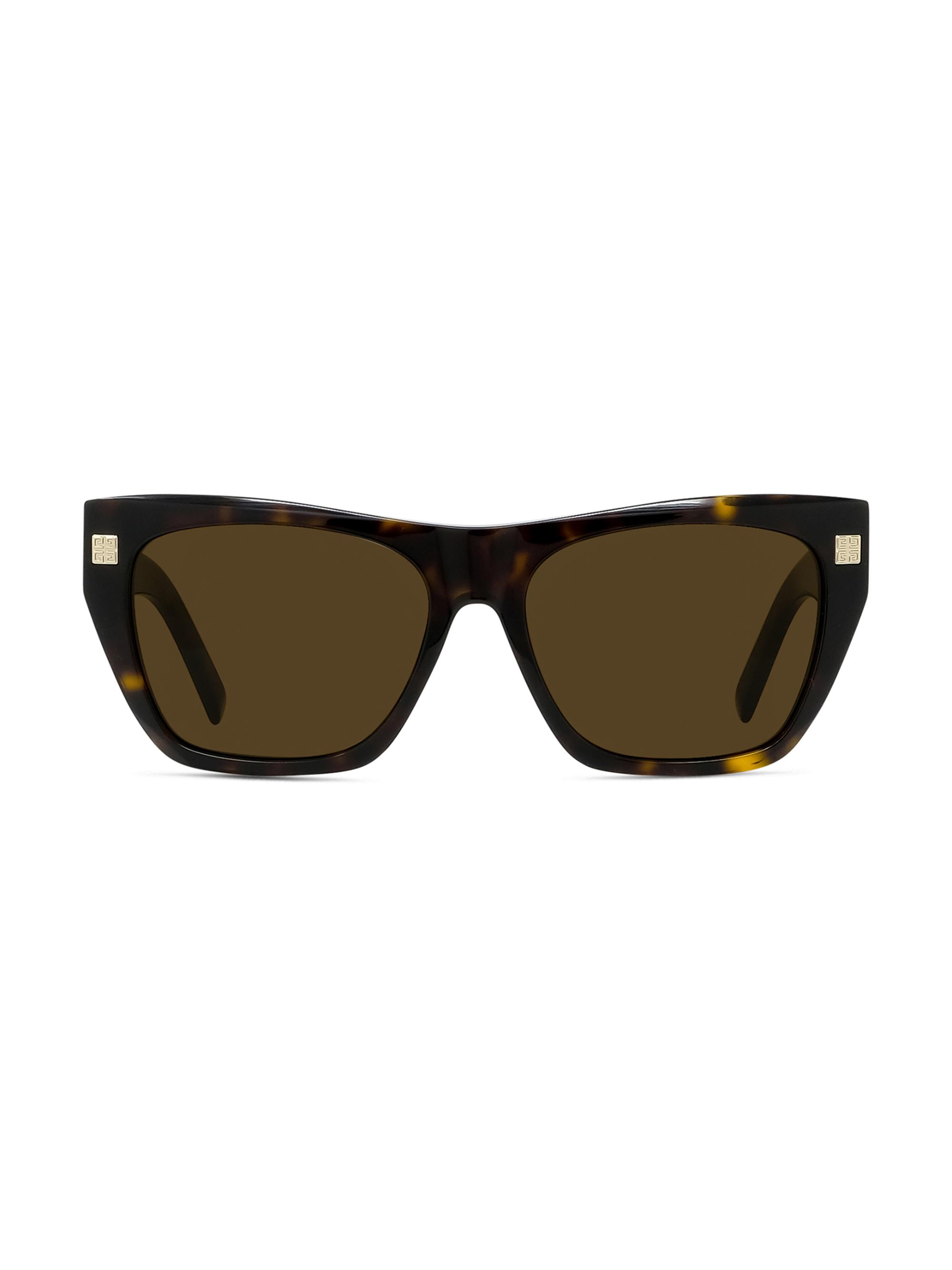 Givenchy Women's GV Day 55MM Square Sunglasses - Dark Havana