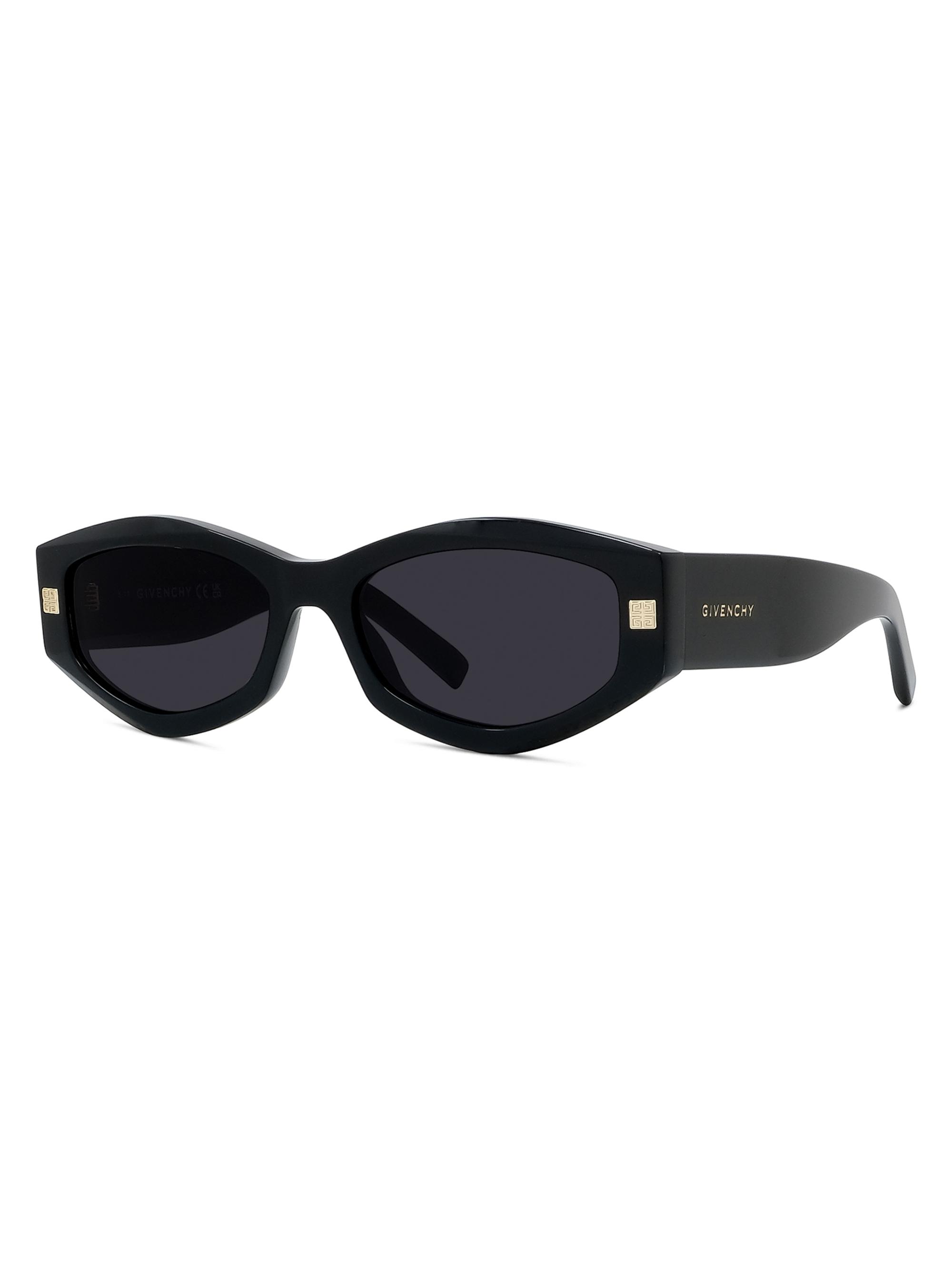 Givenchy GV Day 54MM Geometric Sunglasses | Saks Fifth Avenue