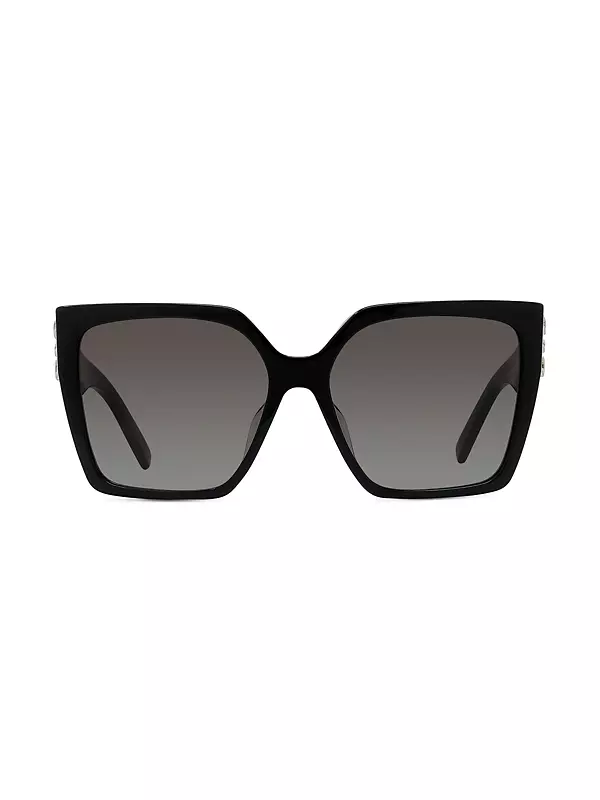 Shop Givenchy 4G 57MM Square Sunglasses | Saks Fifth Avenue