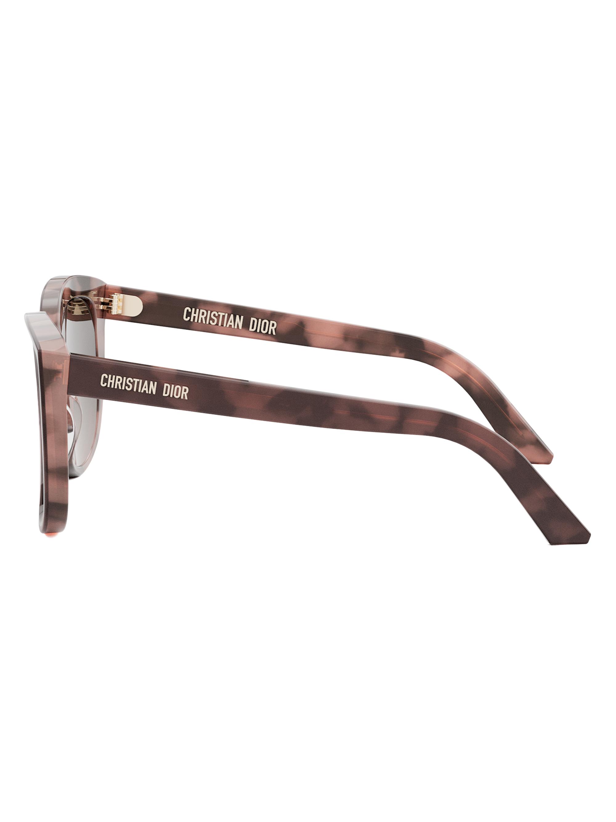 Dior DiorMidnight R1I 54MM Butterfly Sunglasses | Saks Fifth Avenue