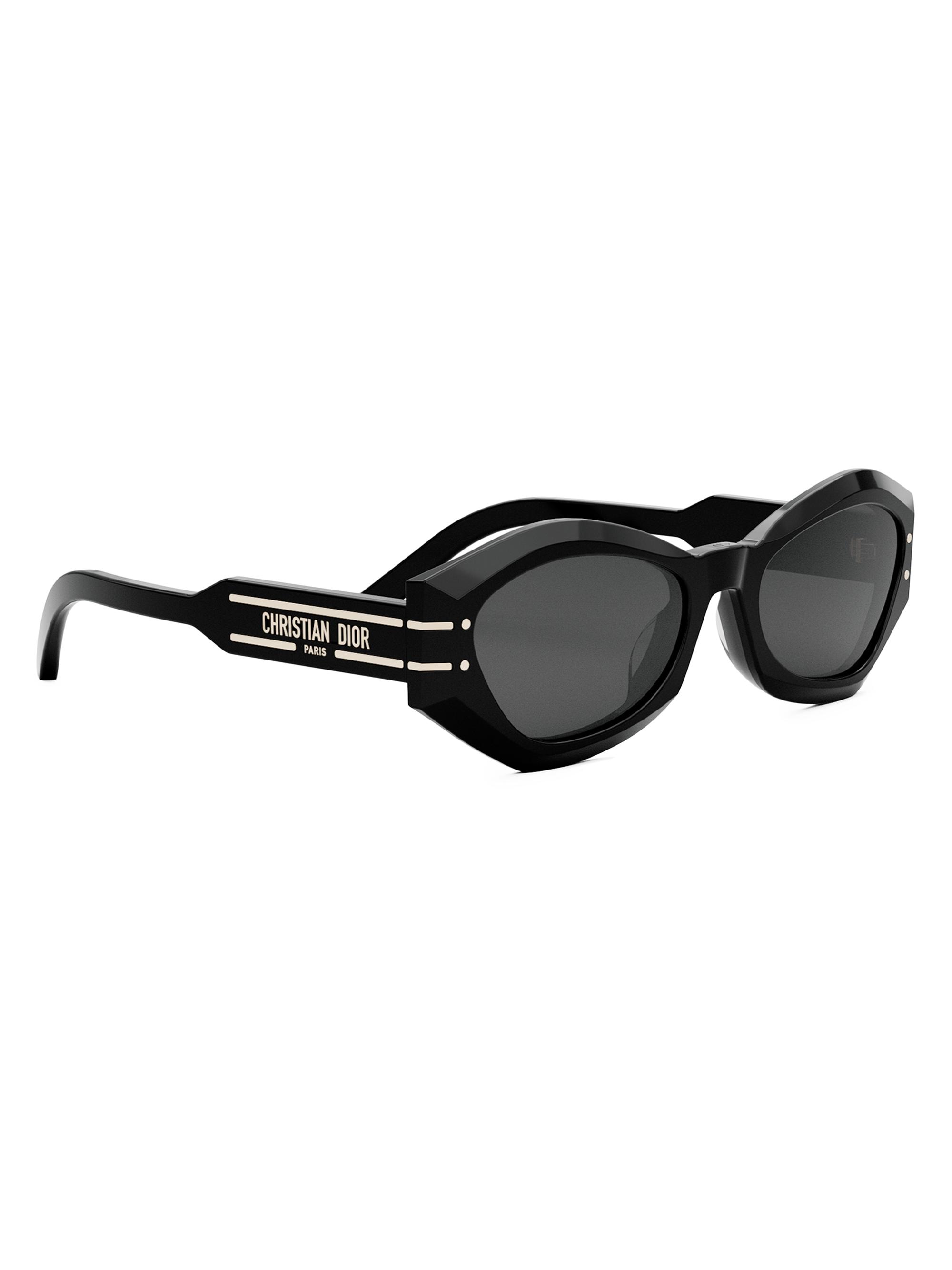 DIOR/ChristianDior(ディオール/クリスチャンディオール) サングラス美品  - 黒 DiorSignature S1U DiorSignature S1U sunglasses in black - Dior Eyewear | Mytheresa