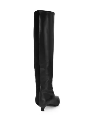 50mm The Wide Shaft Leather Tall Boots