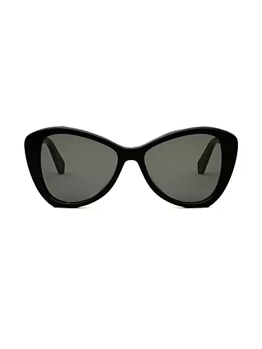 Thin 55MM Butterfly Sunglasses