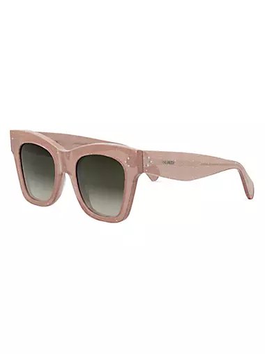Bold 50MM Cat-Eye Sunglasses