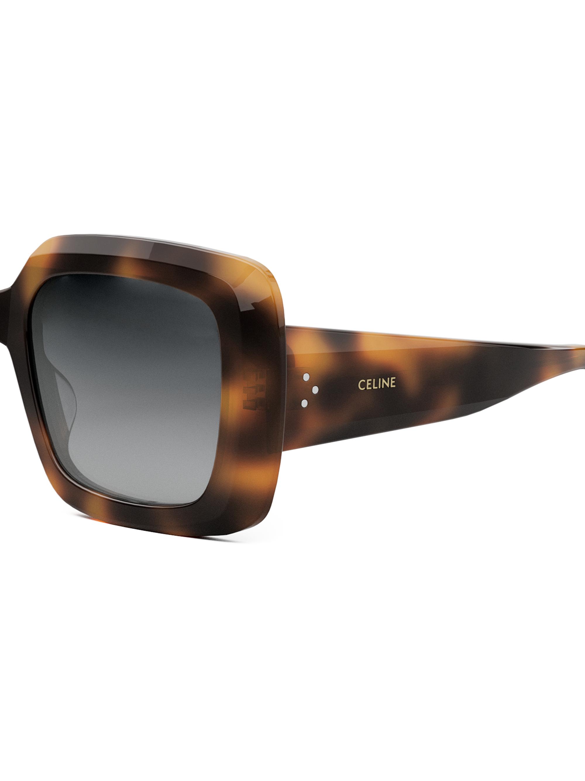 CELINE Bold 54MM Square Sunglasses | Saks Fifth Avenue