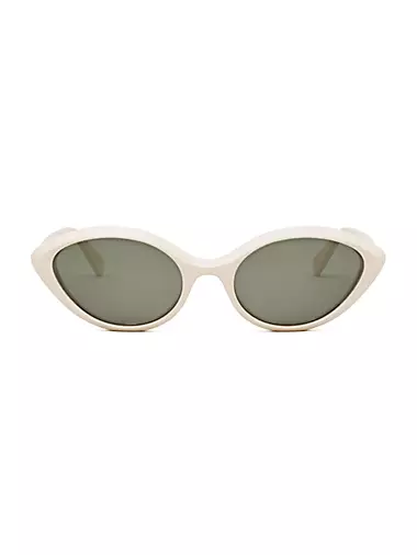 Thin 57MM Cat-Eye Sunglasses