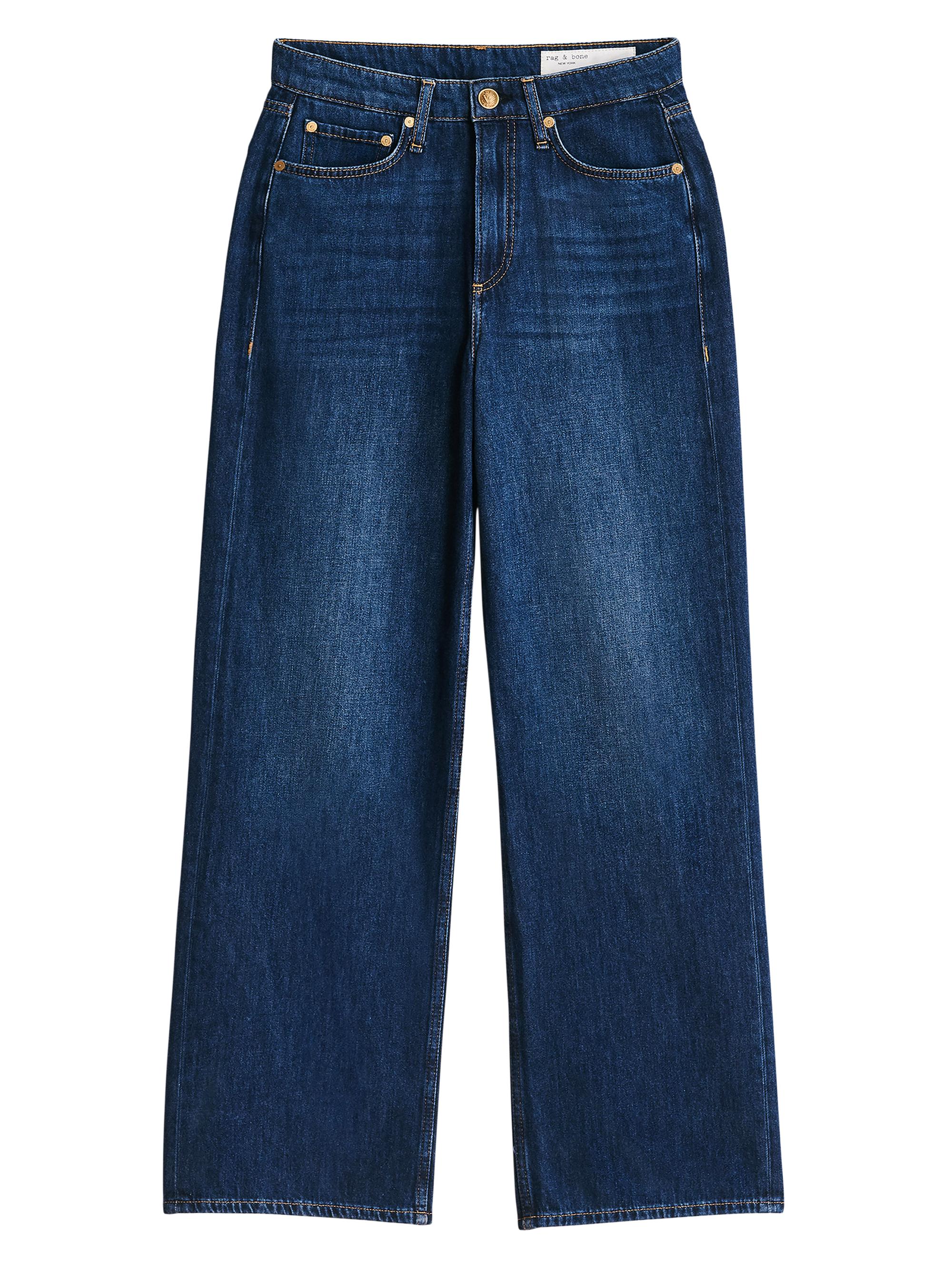 rag & bone Logan Mid-Rise Wide-Leg Jeans | Saks Fifth Avenue